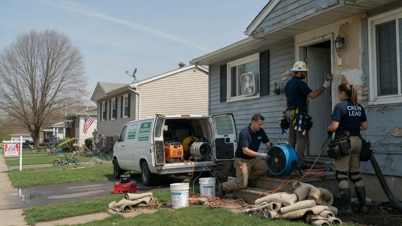 Flood Cleanup in Fowler, IL near me